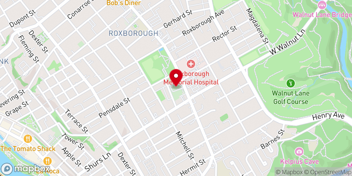 Map showing location of Saint Timothy's Episcopal Church