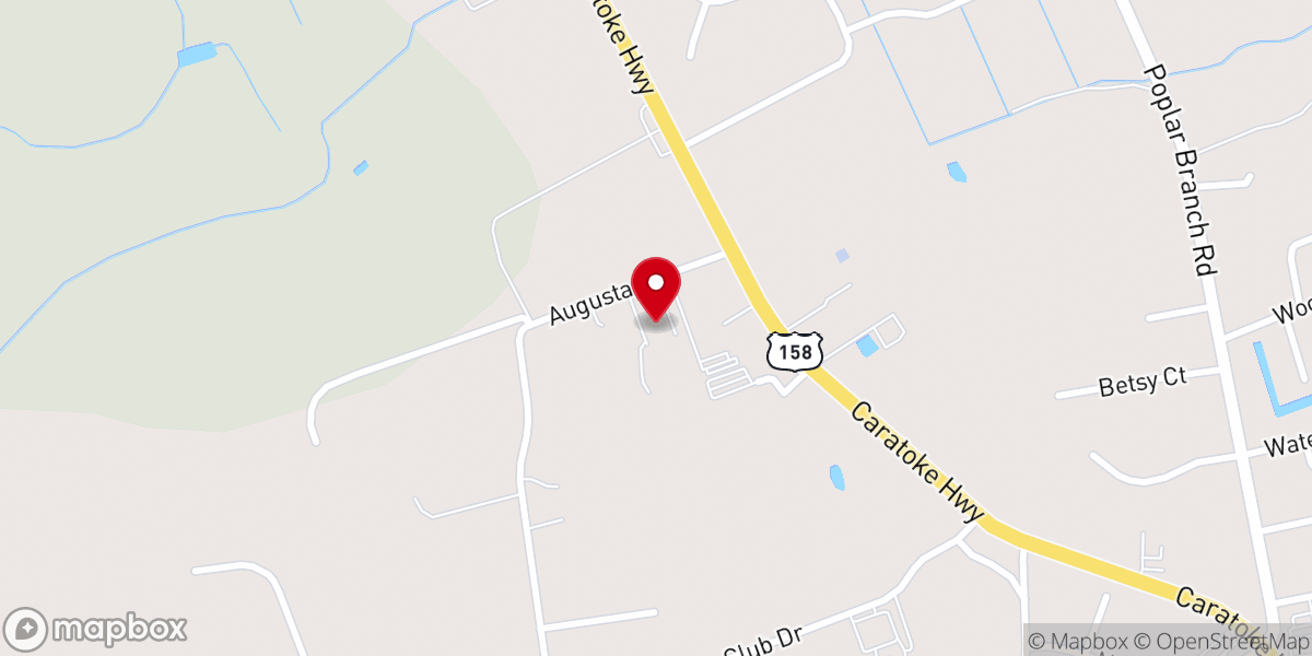 Map showing location of Grandy Assembly of God