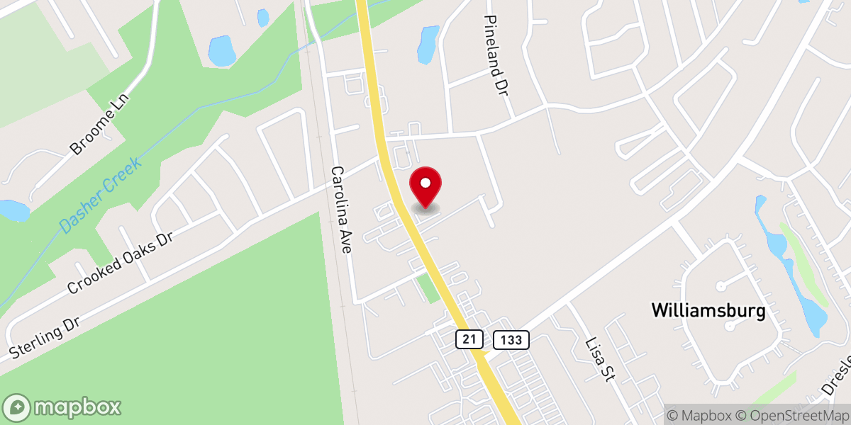 Map showing location of Our Place Pub