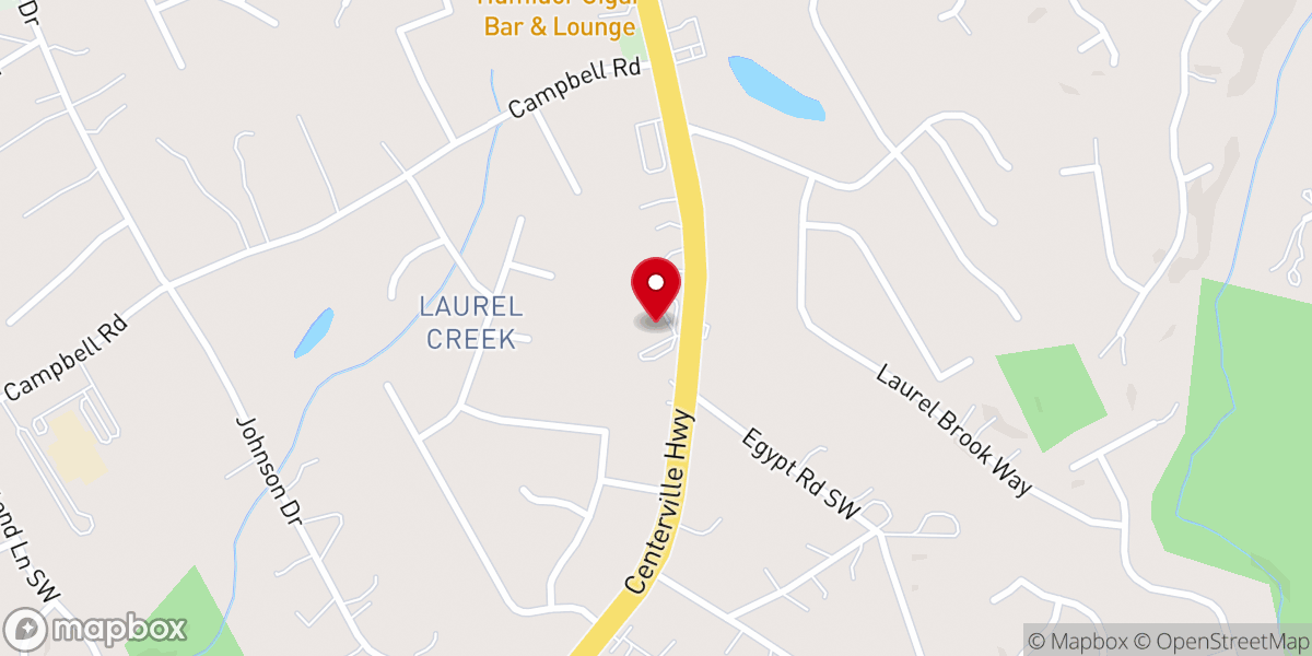 Map showing location of Connect Point Church