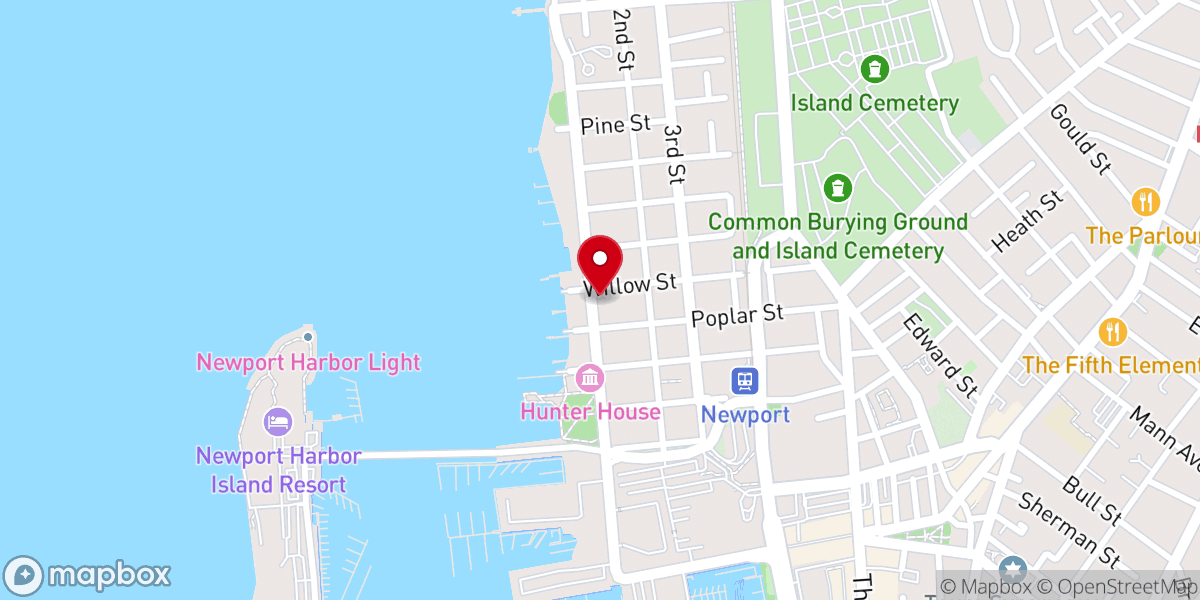 Map showing location of St John the Evangelist church