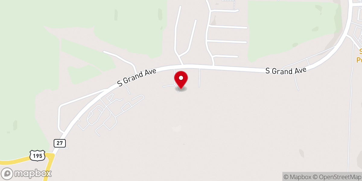 Map showing location of The Church in Pullman