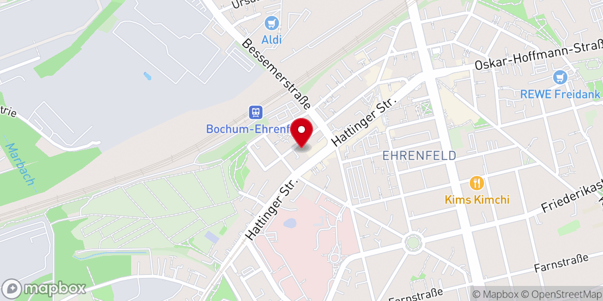 Map showing location of Islamische Gemeinde Bochum e.V.