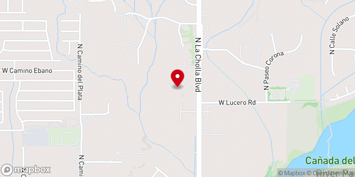 Map showing location of Grace Community Church