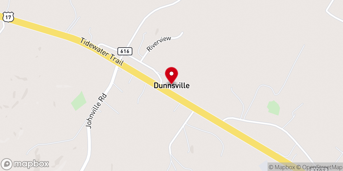 Map showing location of Good Hope Baptist Church