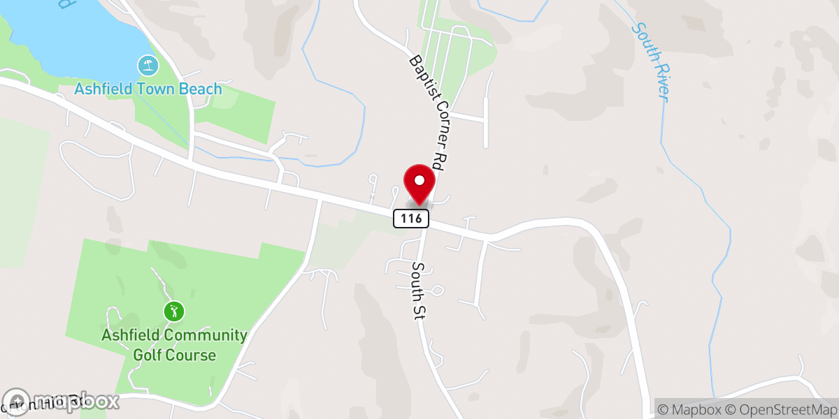 Map showing location of St. John's Corner