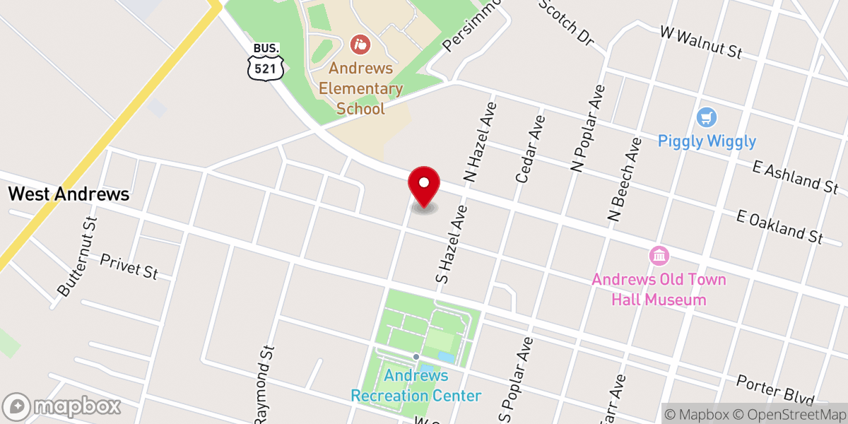 Map showing location of Dr. Deshawn Rouse Executive Center