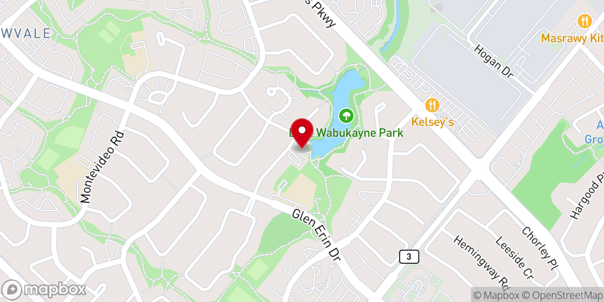 Map showing location of Community Christian Reformed Church