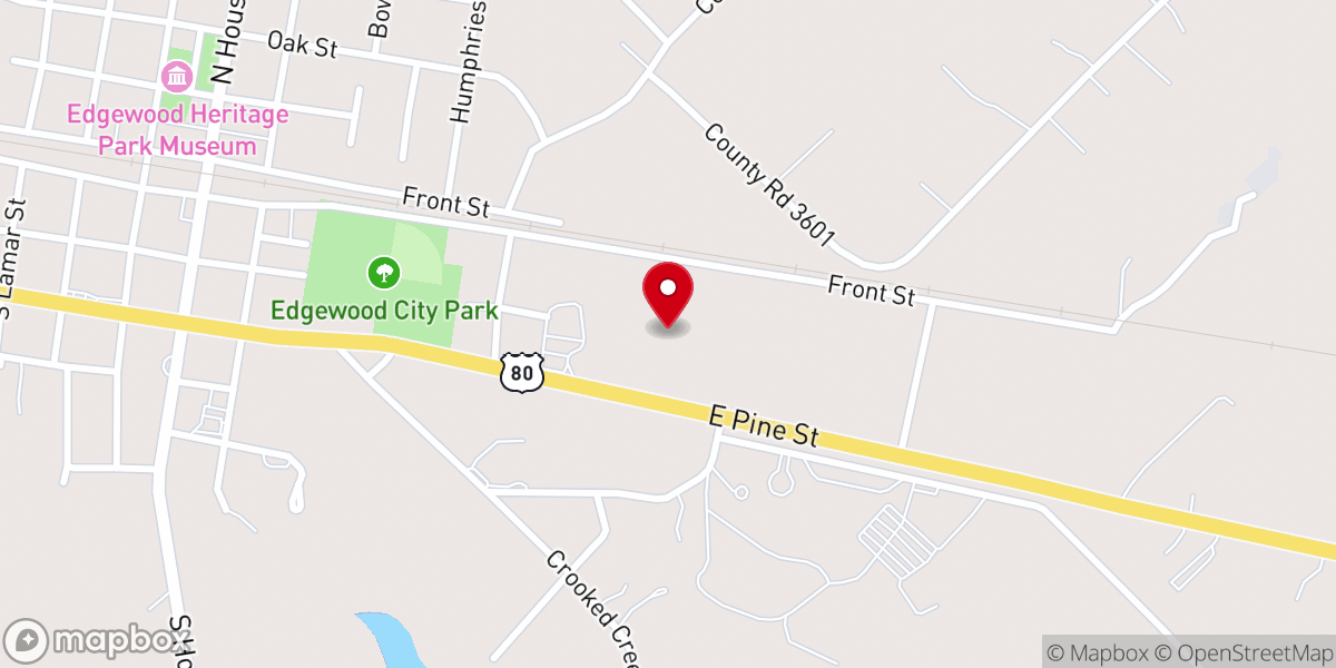 Map showing location of Stonepoint Church - Edgewood