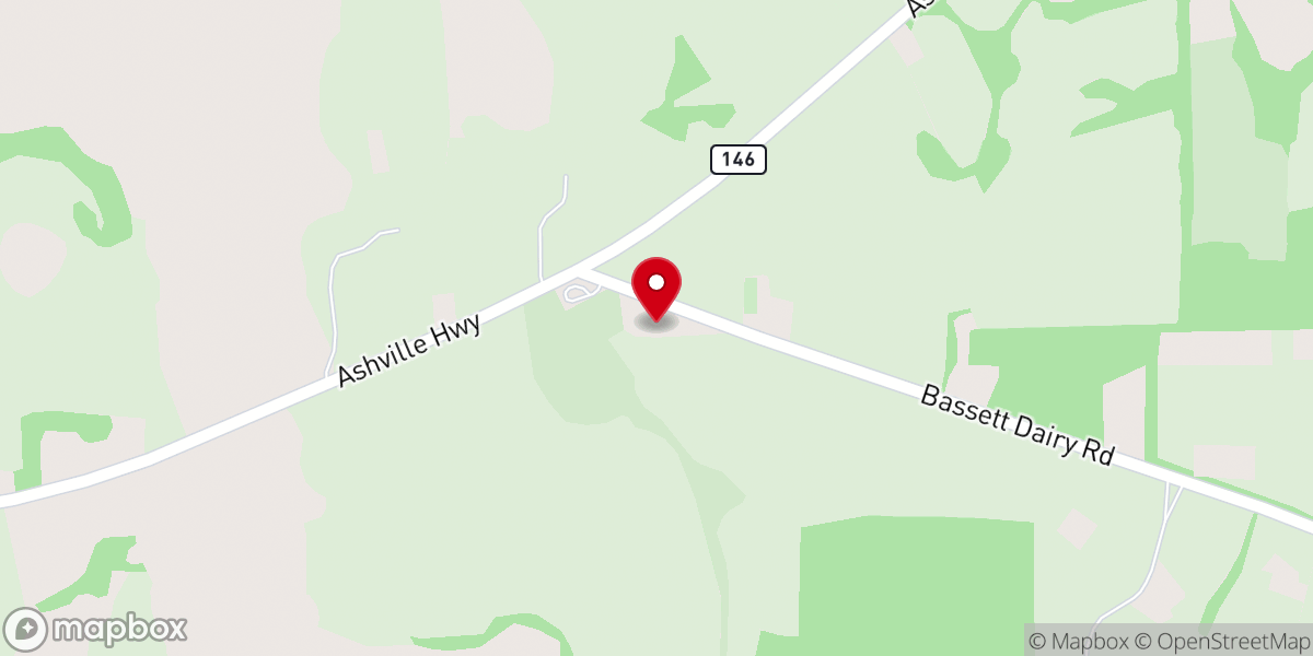 Map showing location of New Zion Church