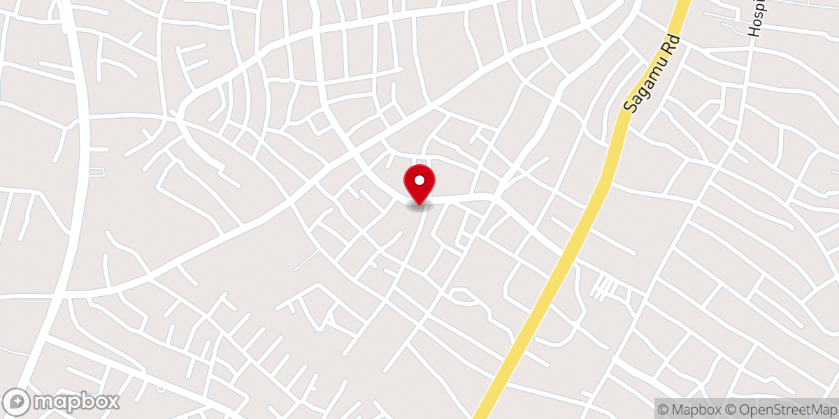 Map showing location of United African Methodist Church