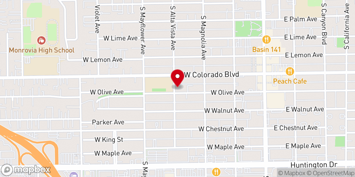 Map showing location of Olive Branch
