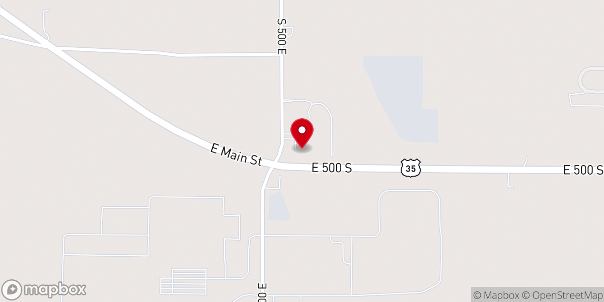 Map showing location of Exit Church