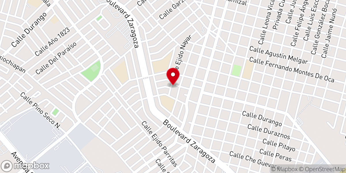 Map showing location of Iglesia bautista puerta del cielo