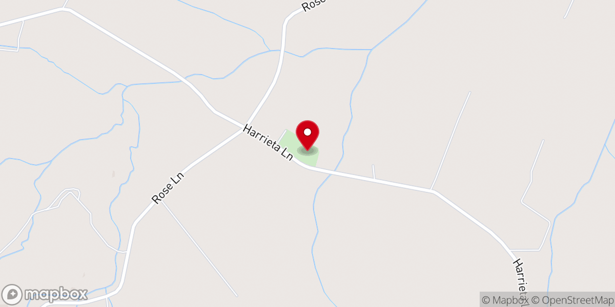Map showing location of Woods Church