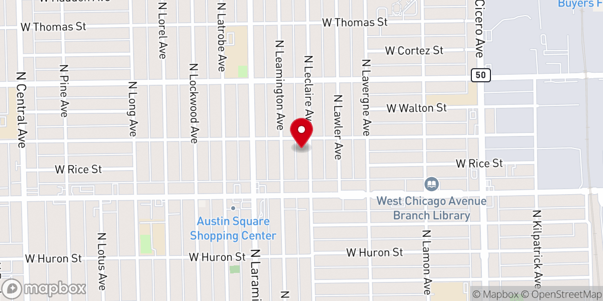 Map showing location of Our Lady Help of Christians Roman Catholic Church