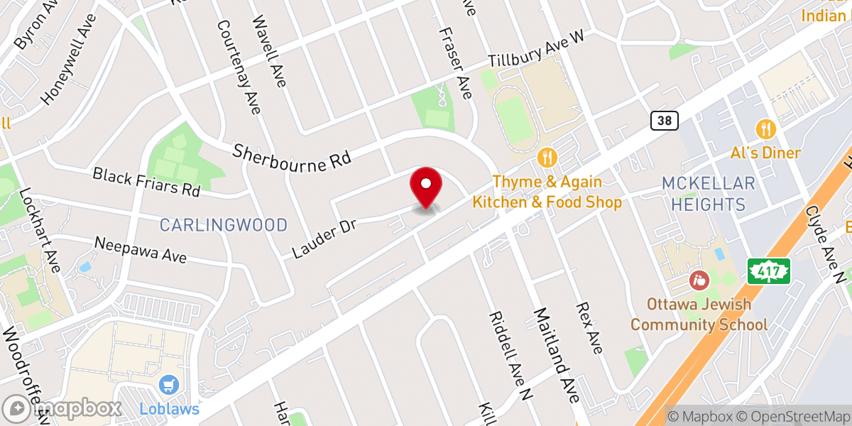 Map showing location of Bromley Road Baptist Church