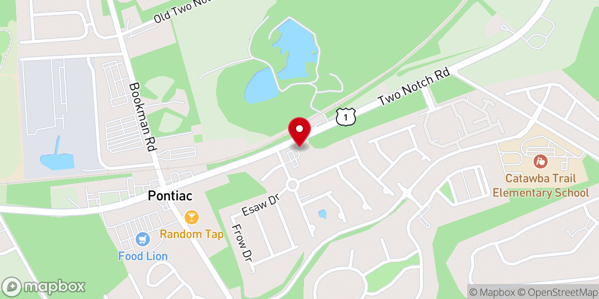 Map showing location of Miracle Deliverance Outreach