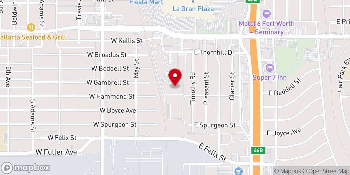 Map showing location of Immaculate Heart of Mary