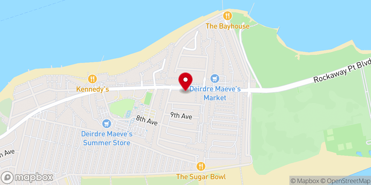 Map showing location of Blessed Trinity Parish (Saint Thomas More Church)