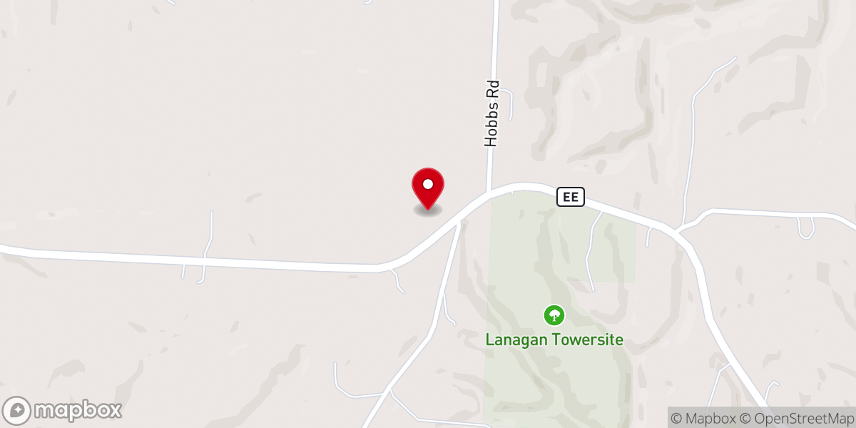 Map showing location of Our Hope Church