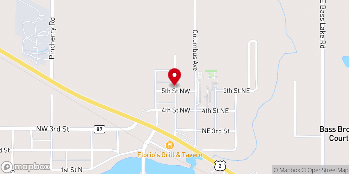 Map showing location of Saint Augustine Church