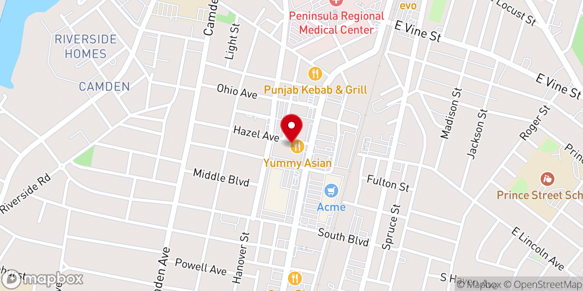 Map showing location of Kelly's Divine Inspiration