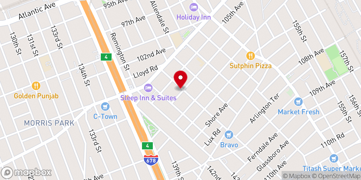 Map showing location of Community Evangelist Bible Church