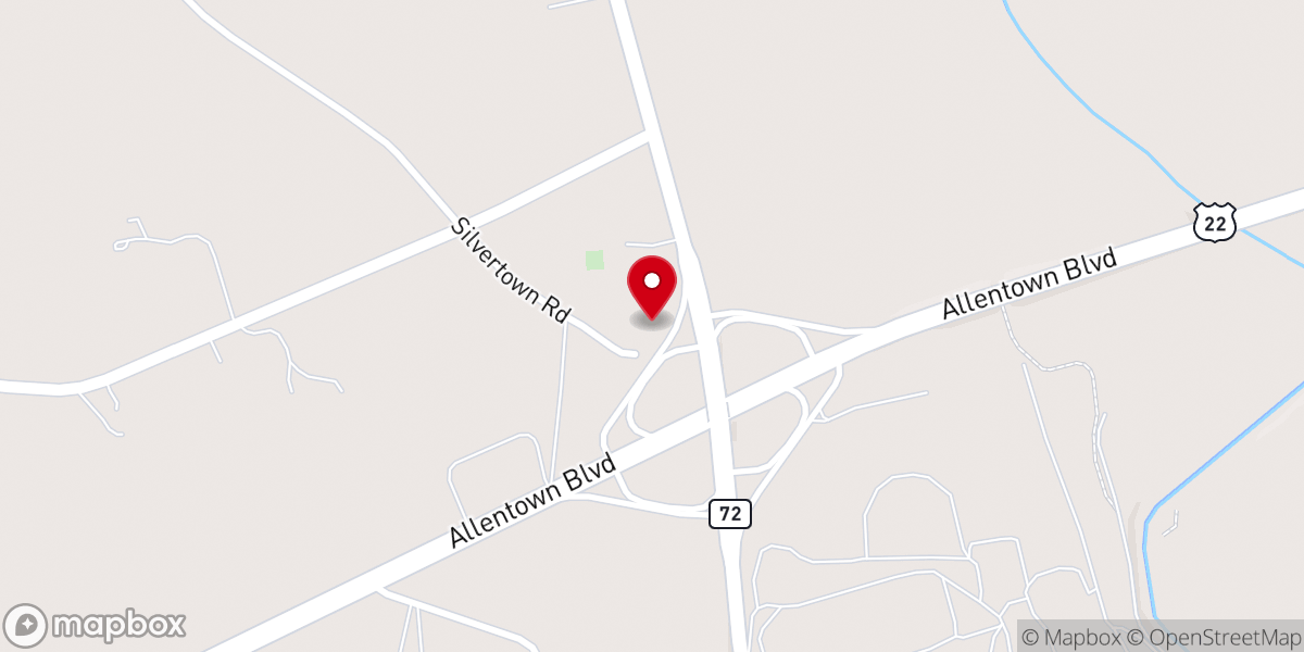 Map showing location of Jonestown Bible Church