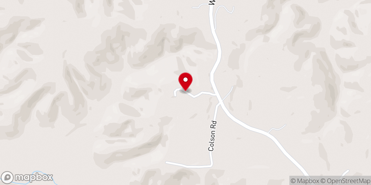 Map showing location of Willow Grove Church Of Christ