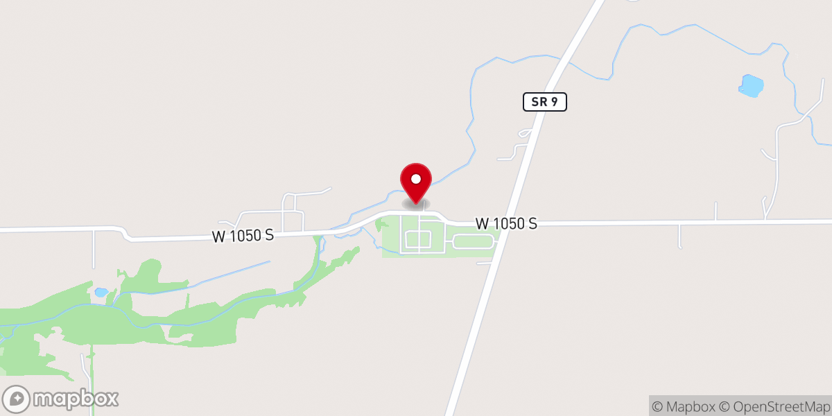 Map showing location of Mendon Church