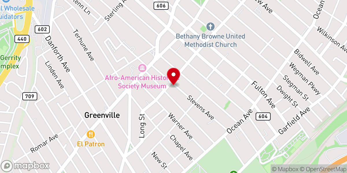 Map showing location of God First Ministry a NJ Nonprofit Corporation