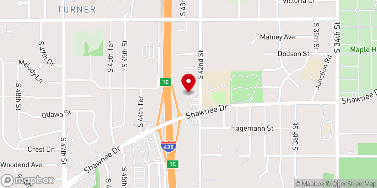 Map showing location of The Master's Community Church
