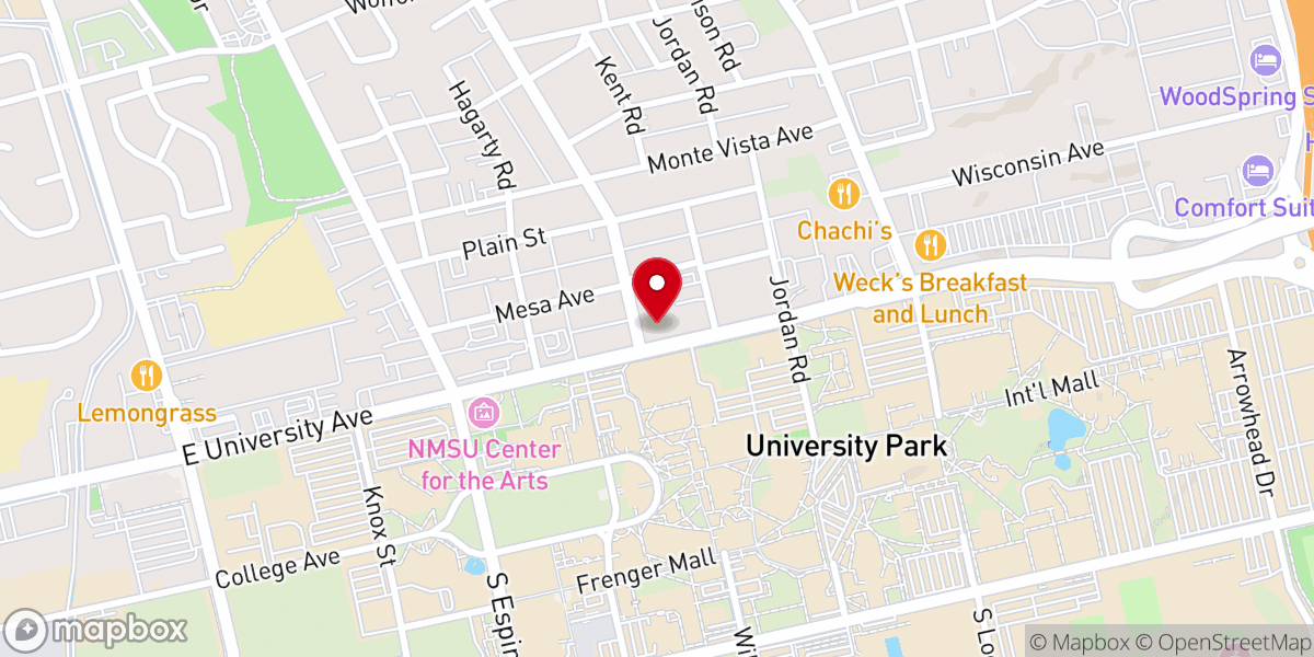 Map showing location of Rio Grande Baptist Association