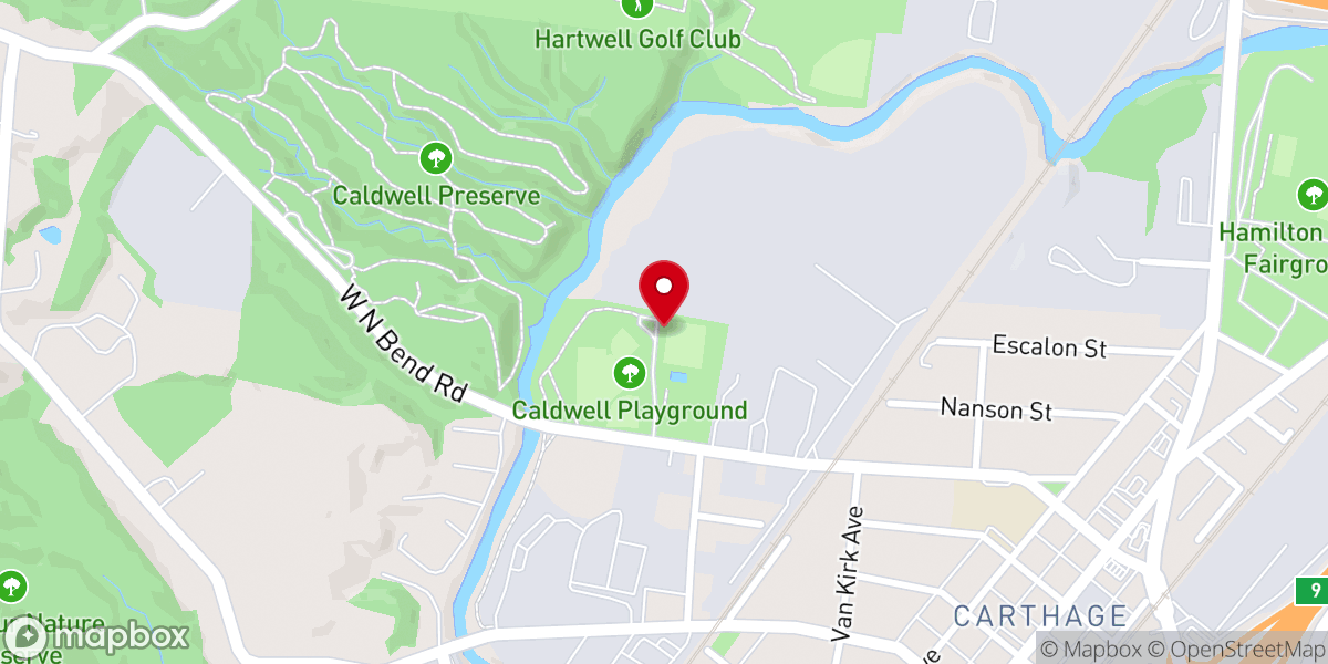 Map showing location of Anointed Church of Christ
