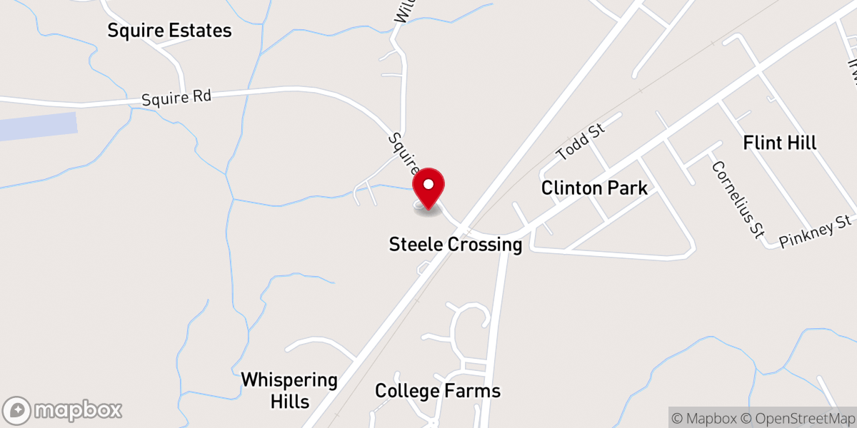 Map showing location of Gethsemane Church