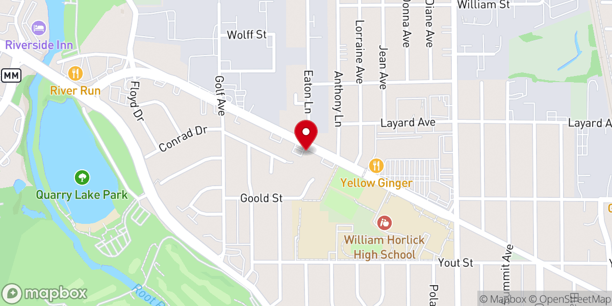 Map showing location of Kingdom Builders Fellowship Center & Outreach Ministry