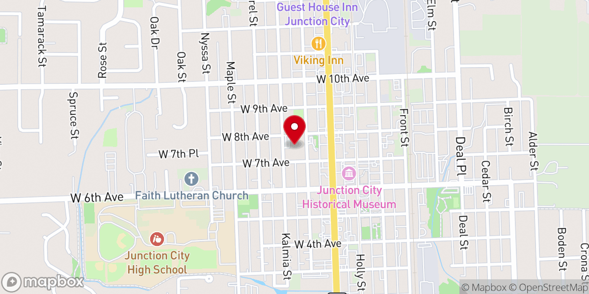 Map showing location of Restoration Ministries