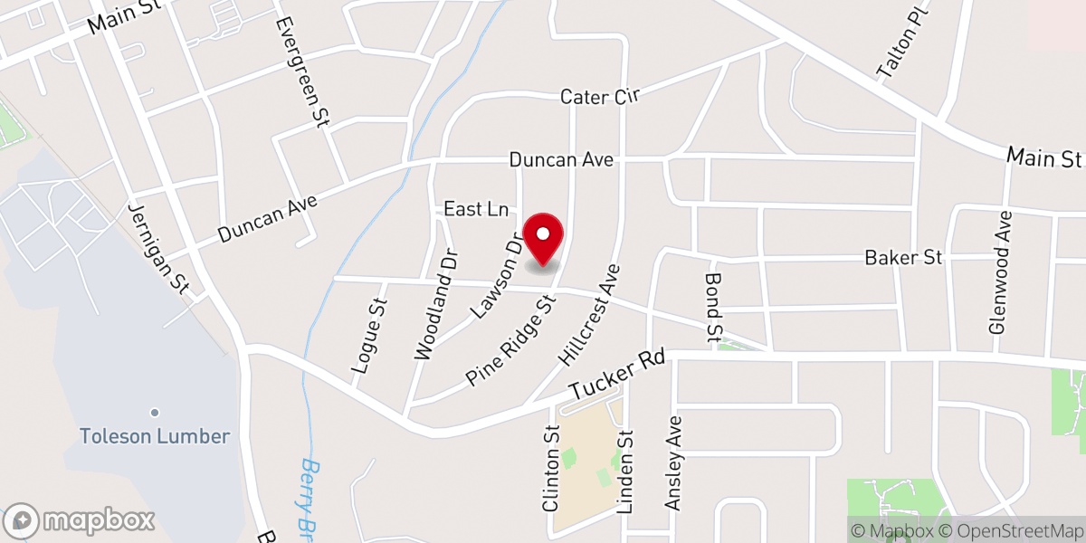 Map showing location of First Love Ministries