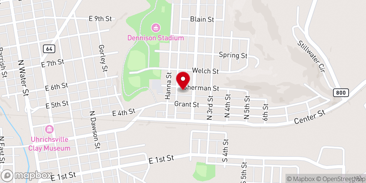 Map showing location of Immaculate Conception School