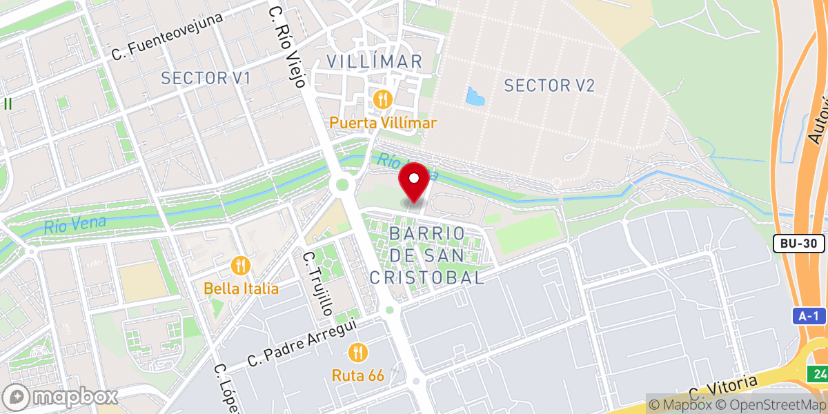 Map showing location of Monasterio de San Felices (Fraternidad Verbum Spei - Burgos)