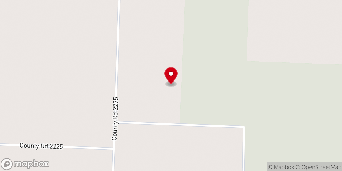 Map showing location of Wild Horse Creek Cowboy Church & Camp