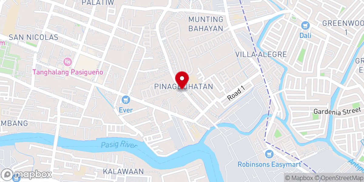 Map showing location of San Sebastian Parish