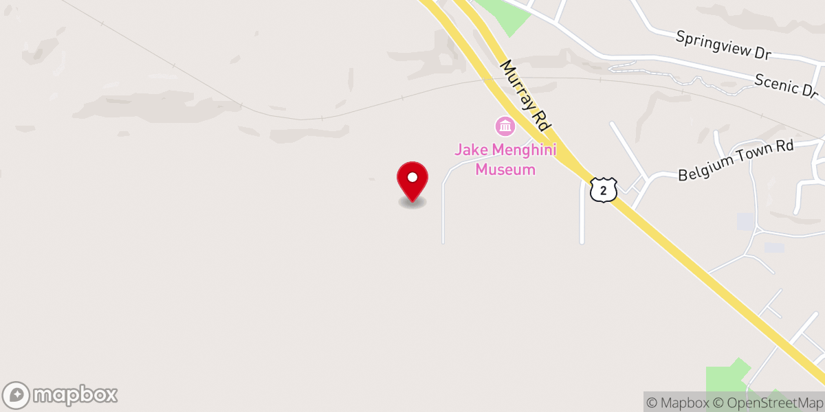 Map showing location of Bethany Lutheran Church
