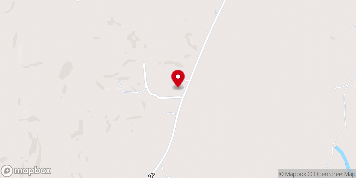 Map showing location of Prospect Church