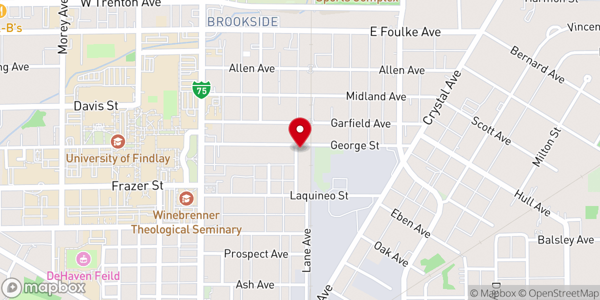 Map showing location of Harvest Time International Ministries
