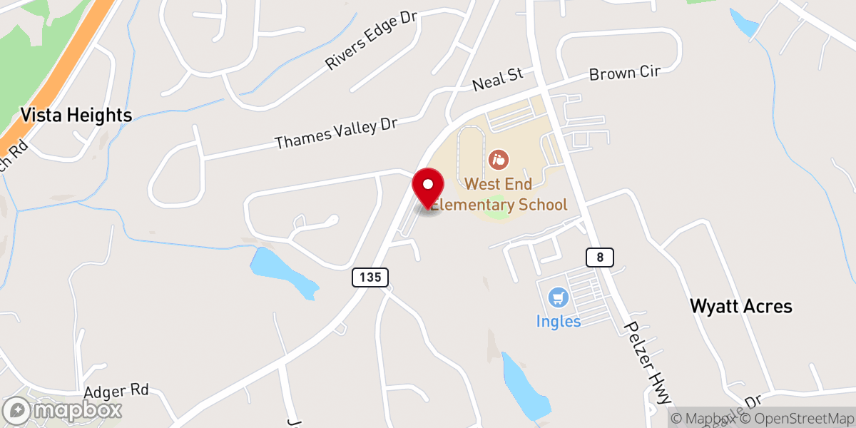 Map showing location of New Image Church