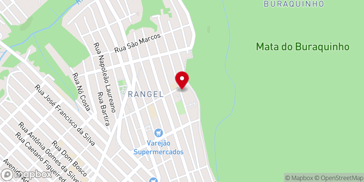 Map showing location of Videira igreja em celula João Pessoa