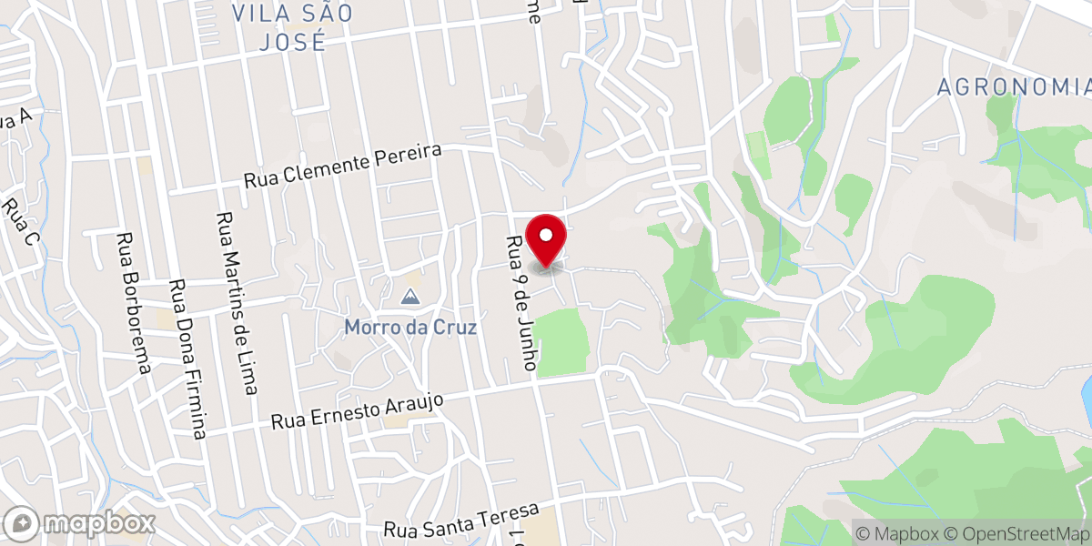 Map showing location of Assembleia de Deus Distrito 57 Sião