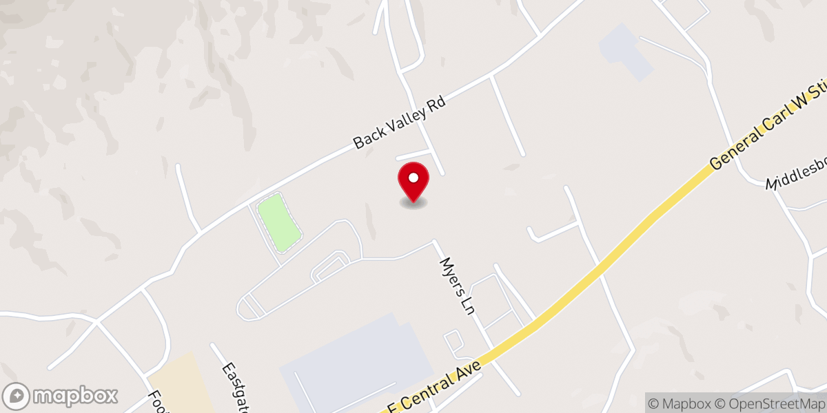 Map showing location of MOUNTAIN VIEW INDEPENDENT BAPTIST CHURCH
